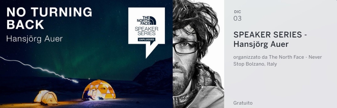 Hansjörg Auer, appuntamento con il climbing The North Face a Bressanone il 3 dicembre