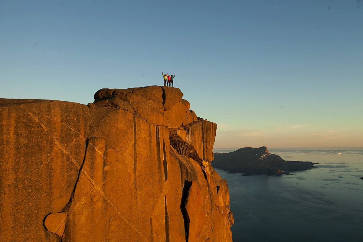 Marcin Tomaszewski explored mysterious west coast of Greenland and climbed new routes