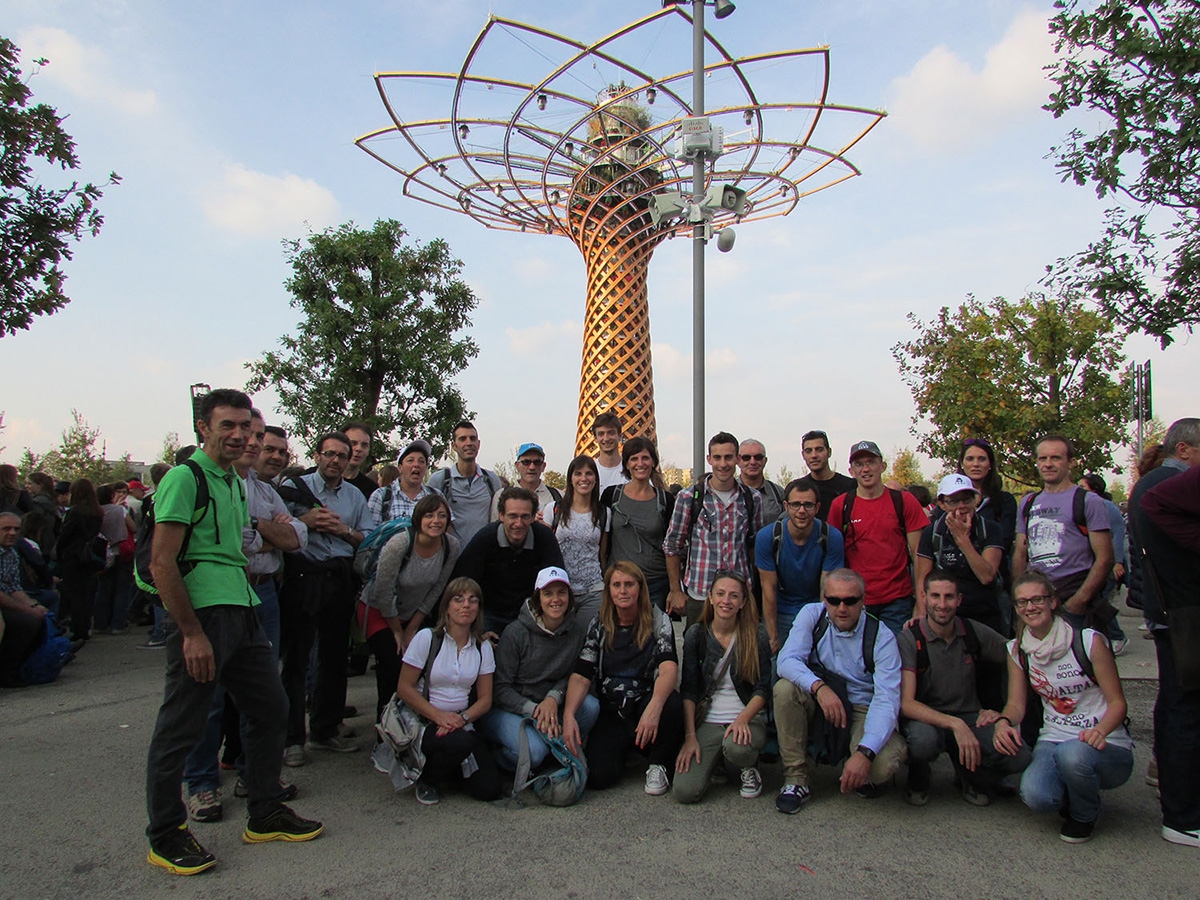Lo staff di C.A.M.P. in visita all’Expo 2015