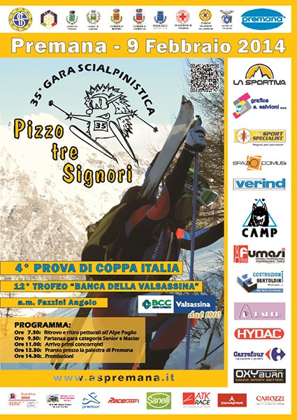 CAMP: Premana e la 35° Scialpinistica Pizzo Tre Signori