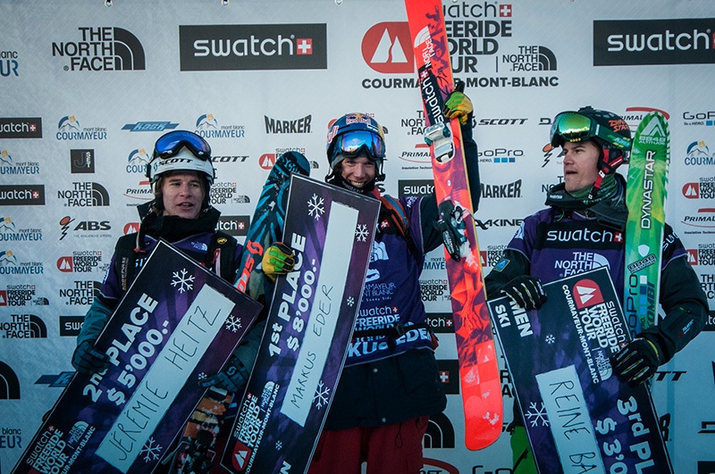 Markus Eder allo Swatch Freeride World Tour by The North Face