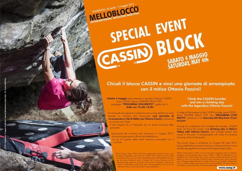 Cassin Block al Melloblocco 2013