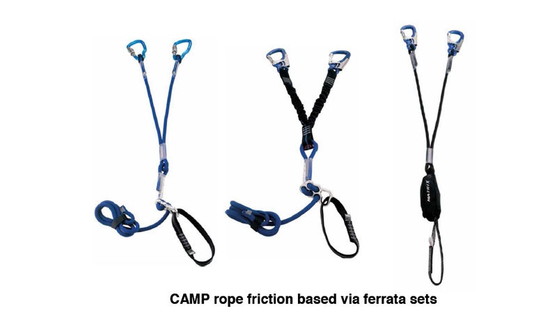Set per via ferrata: dichiarazione C.A.M.P.