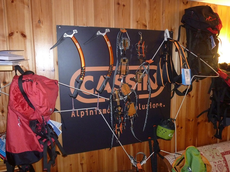 Test center all’hotel La Barme di Cogne: prova gratis le piccozze e i ramponi CASSIN!