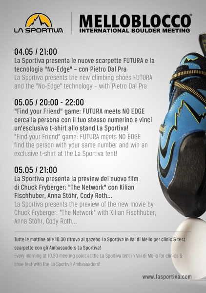 La Sportiva al Melloblocco 2012