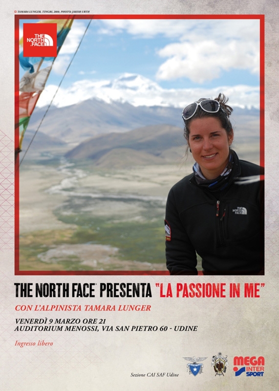 Incontro con l’alpinista del team The North Face Tamara Lunger a Udine