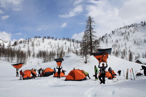 Ferrino al Telemarkarnival Back2Backcountry 2012