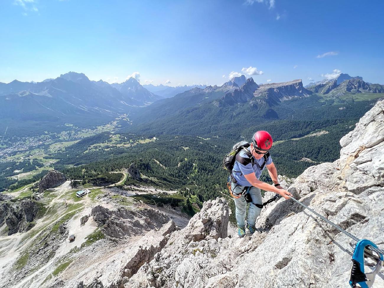 Vie Ferrate attorno a Cortina
