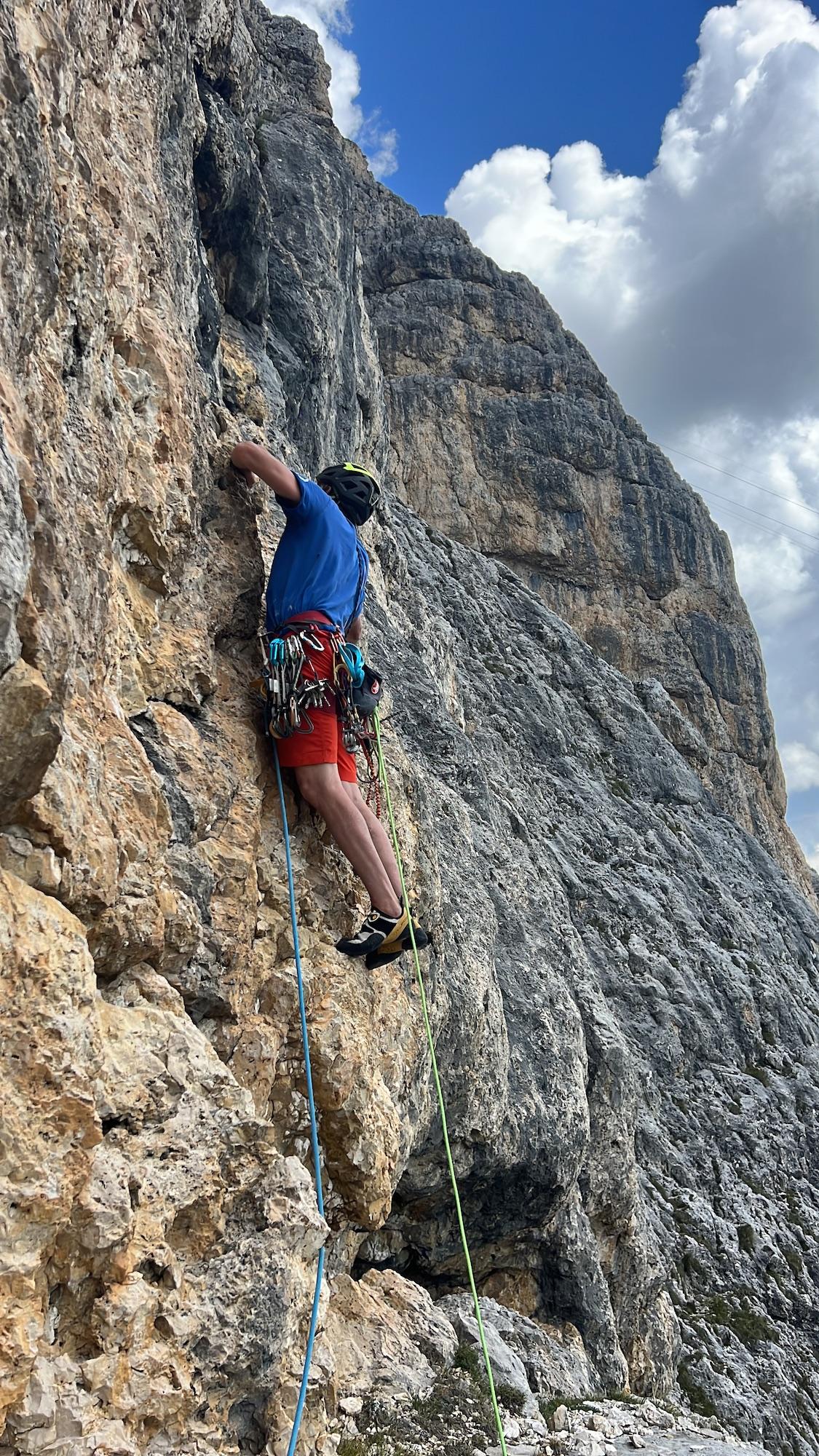 Valerio Giordano, Piccolo Lagazuoi, Dolomiti, Massimo da Pozzo, Giordano Riello, Perla Riello, Michele Titton