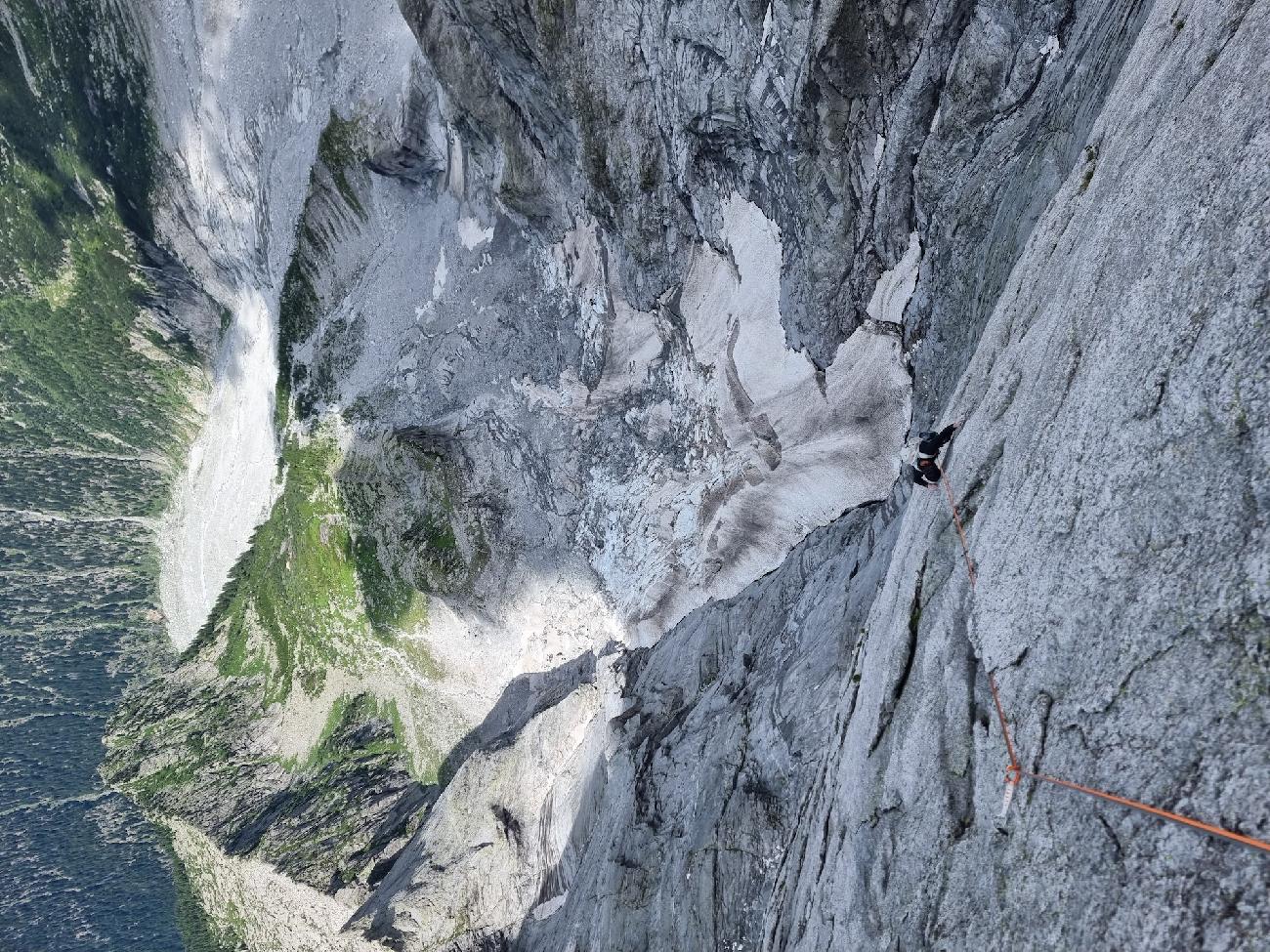 Hiroshima Pizzo Badile, Matteo de Zaiacomo, David Hefti