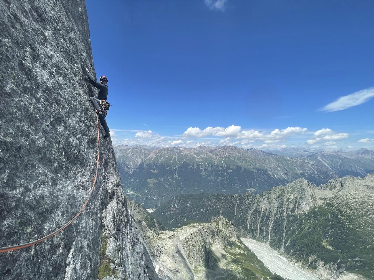 Hiroshima Pizzo Badile, Matteo de Zaiacomo, David Hefti