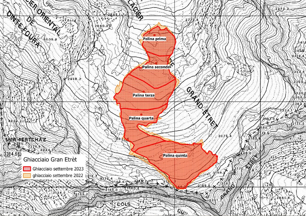 Ghiacciaio del Grand Etret, Valsavarenche, Valle d'Aosta