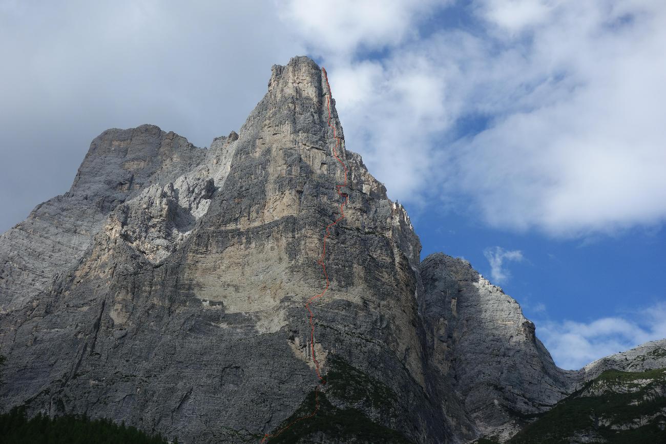 Enigma, Torre Trieste, Civetta, Dolomiti, Alessandro Baù, Alessandro Beber, Nicola Tondini