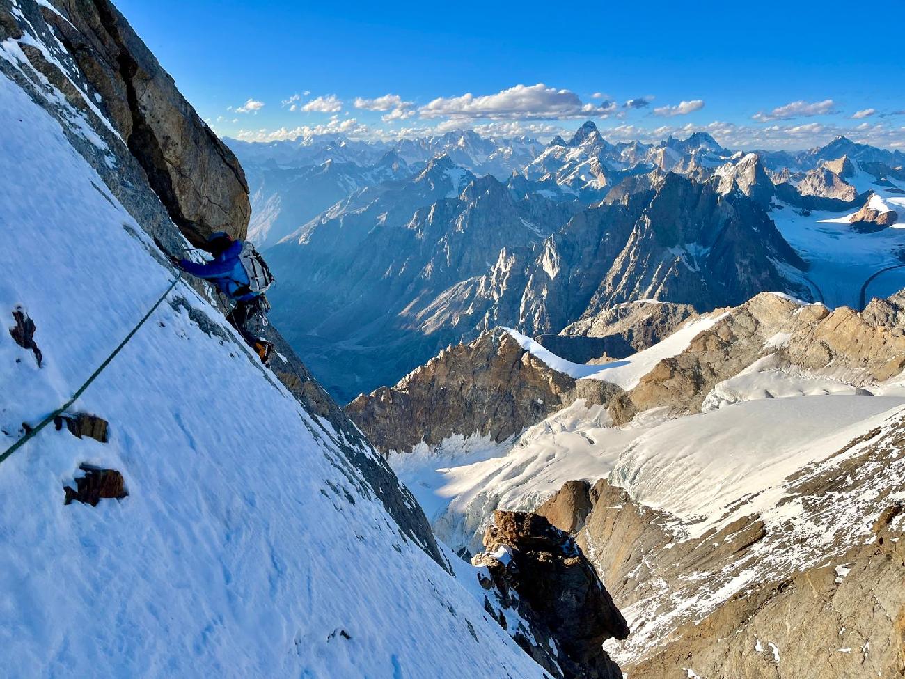 White Sapphine peak, Kishtwar Valley, India, Christian Black, Vitaliy Musiyenko, Hayden Wyatt