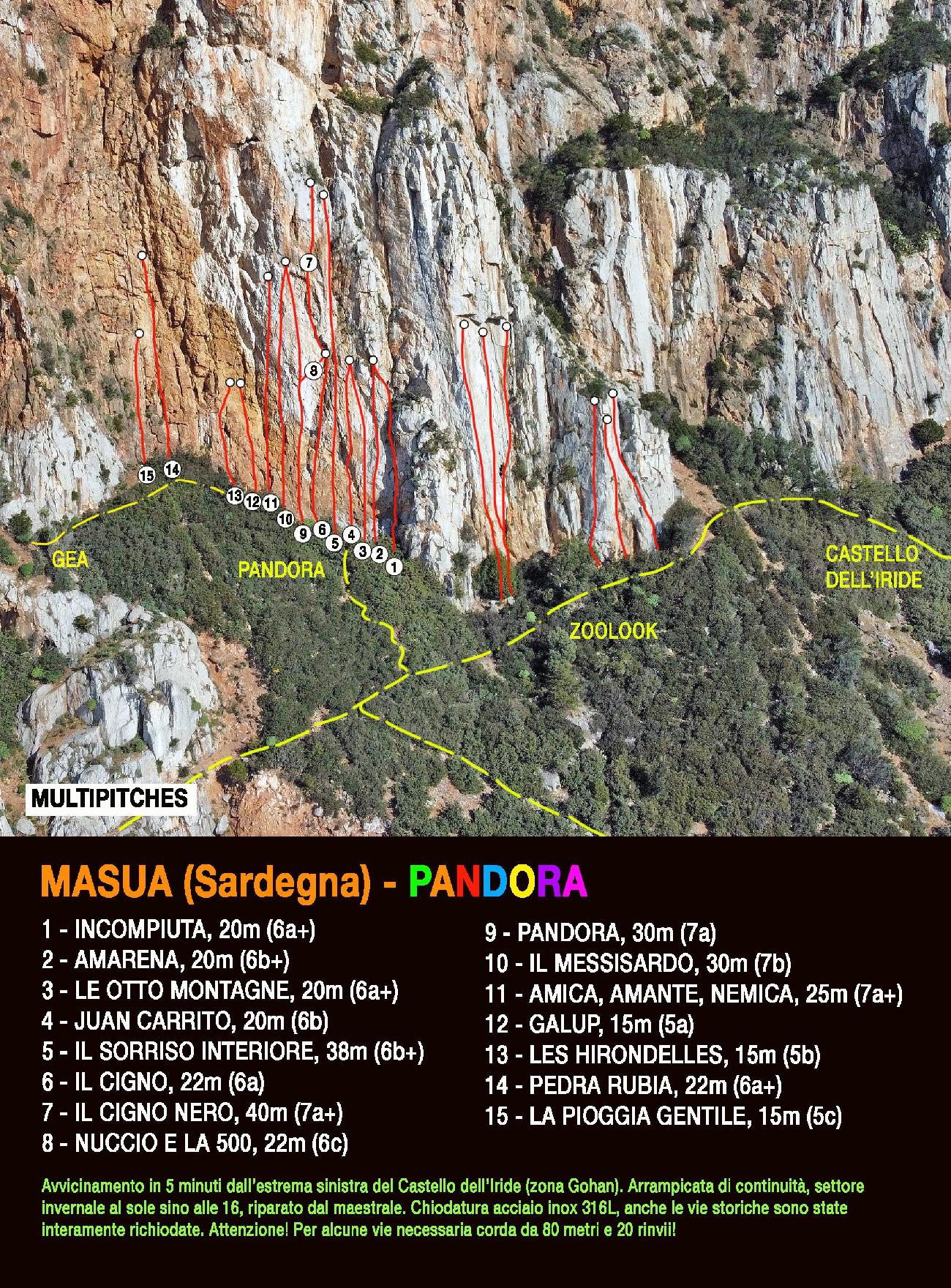 Pandora, Masua, Sardegna