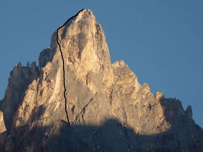 Sass Maor, Pale di San Martino, Dolomiti