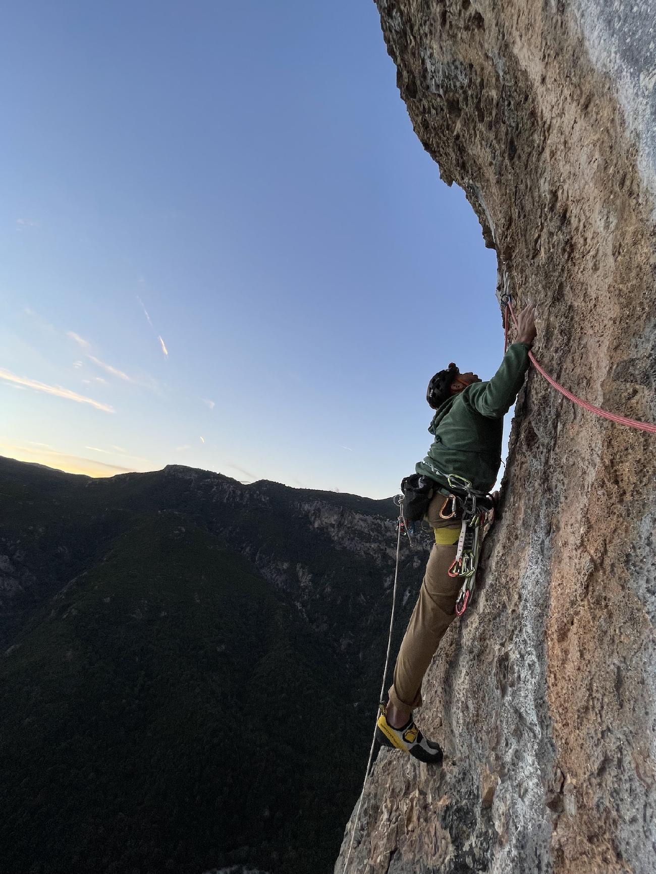 Sardinia, Punta Giradili, Federica Mingolla, Federico Orlandini