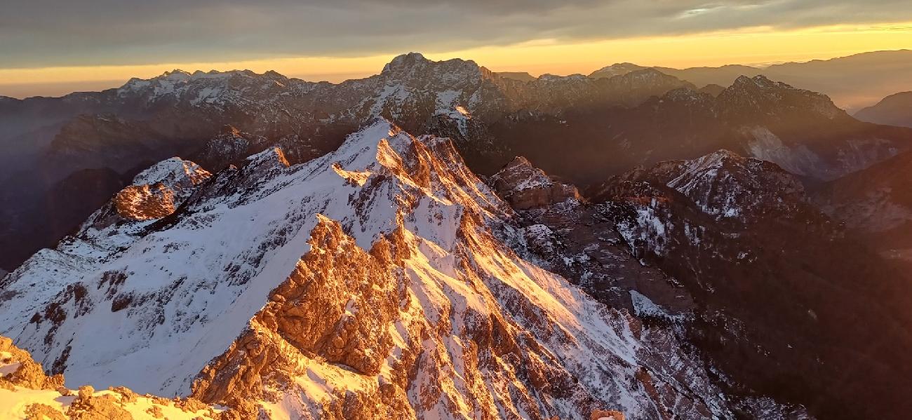 Archi del Vento, Monte Duranno, Friuli Dolomites, Mirco Grasso, Francesco Rigon, Luca Vallata