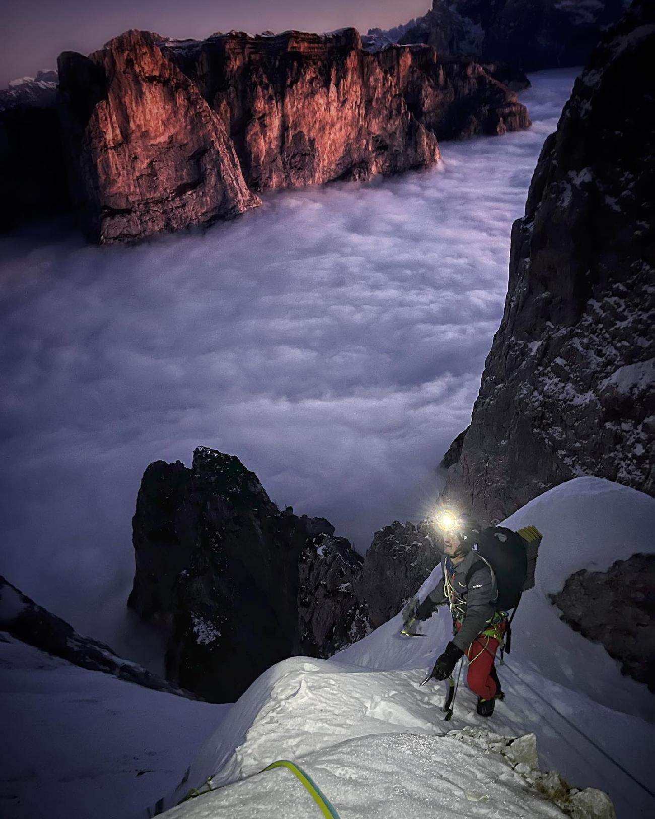 Agner, Dolomiti, Simon Gietl, Lukas Hinterberger, Michael Wohlleben