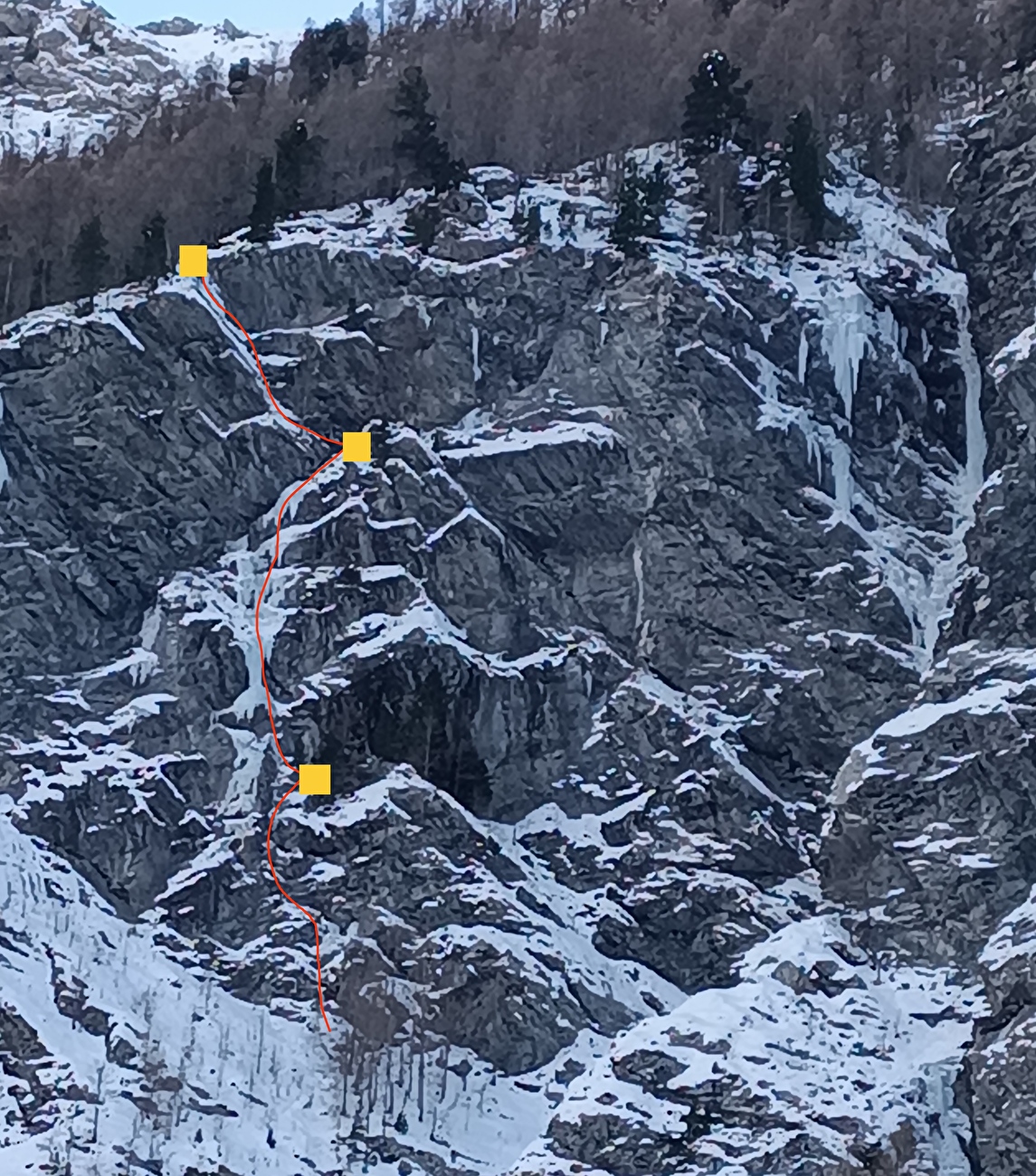 Valle Argentera, Giovanni Ravizza, Alberto Travaglini