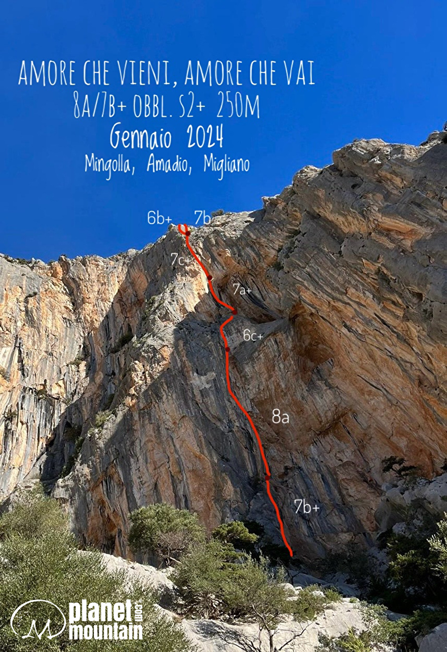 Monte Uddé, Sardinia, Michele Amadio, Andrea Migliano, Federica Mingolla