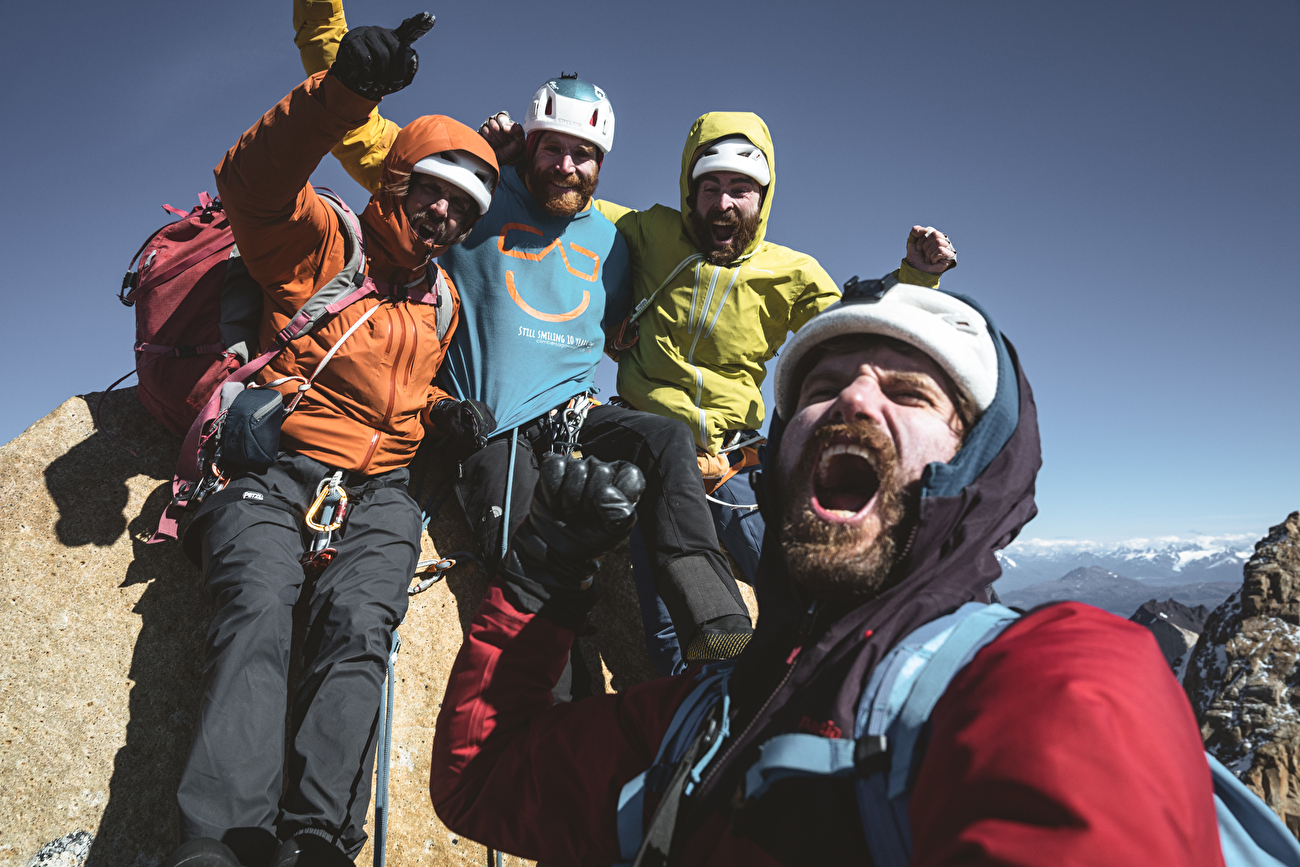 Riders on the Storm, Torres del Paine, Patagonia, Nico Favresse, Siebe Vanhee, Sean Villanueva O’Driscoll, Drew Smith