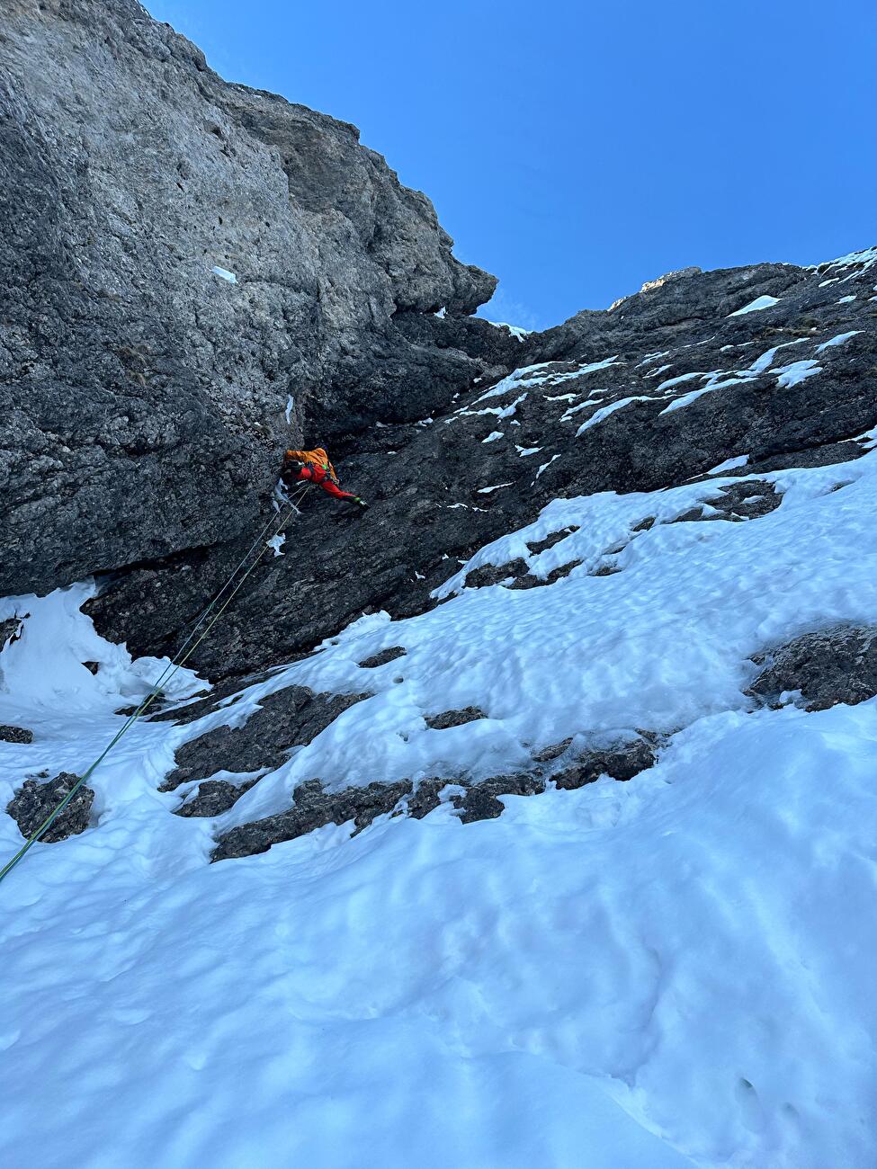 Langkofel, Dolomites, Martin Feistl, Simon Gietl