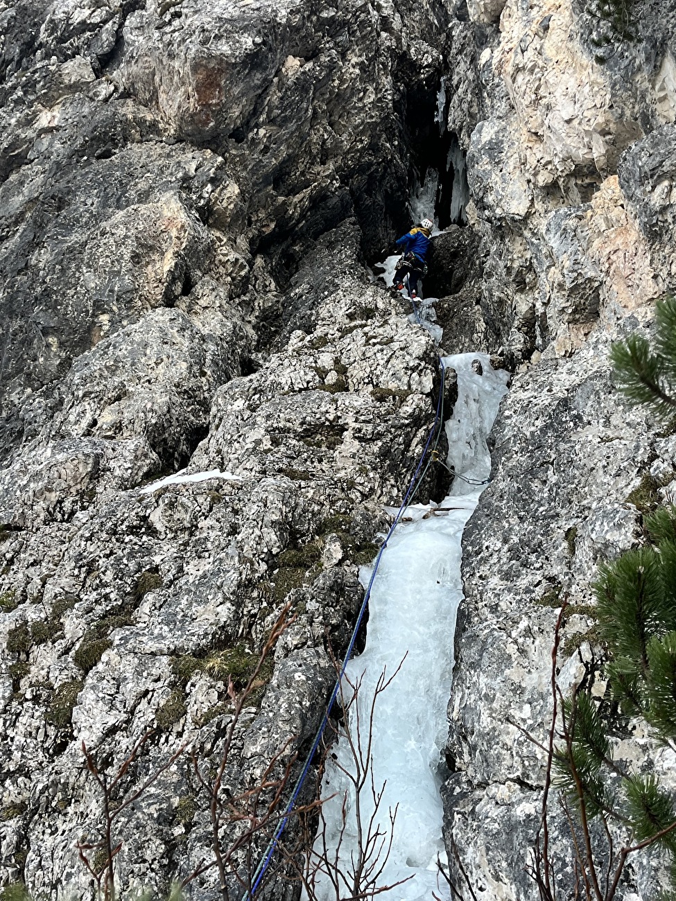 Val Travenanzes, Dolomites, Diana Calabuig, Sarah Haase, Santiago Padros