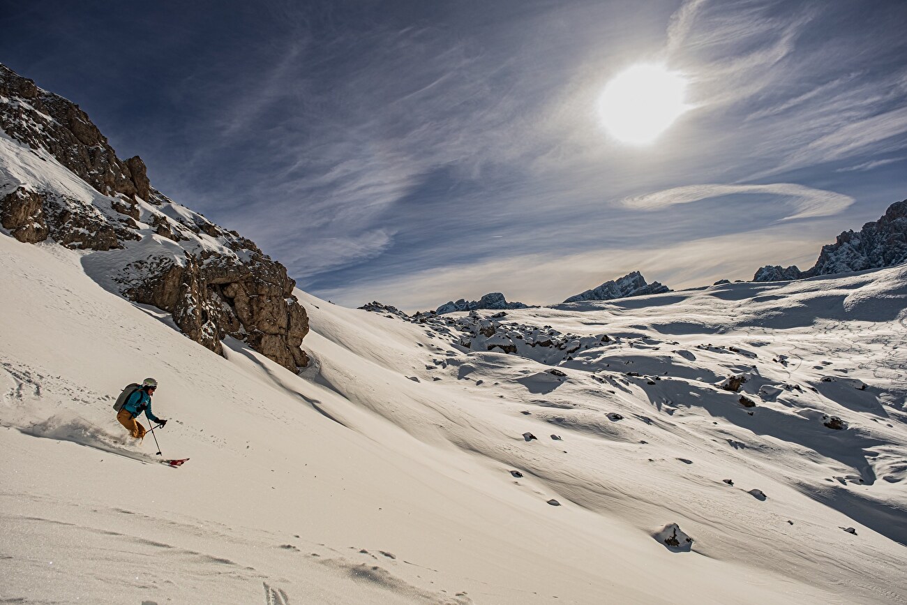 Wind in the mountains