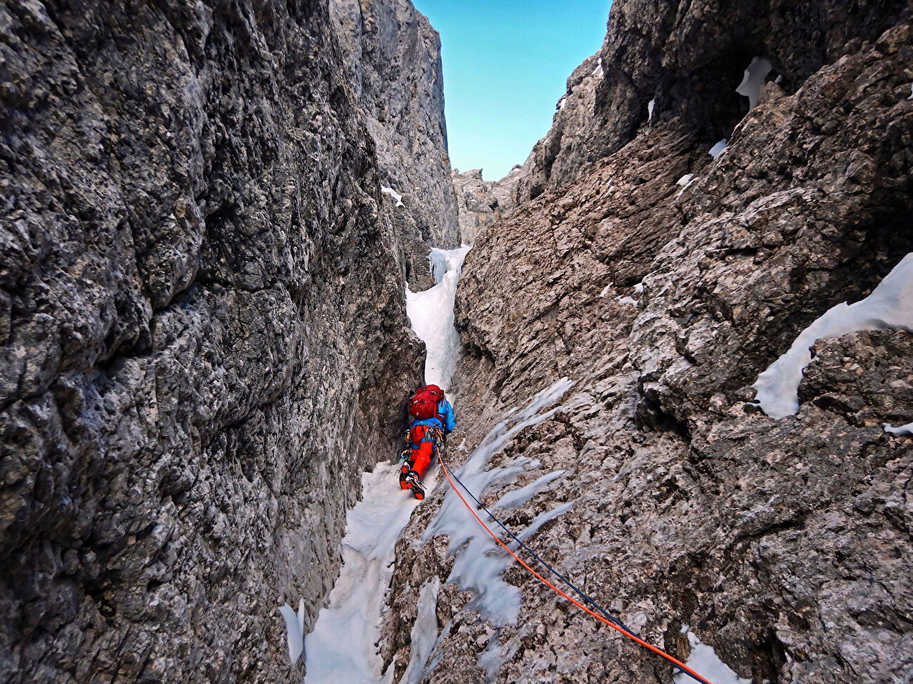 Monte Fop, Dolomiti, Emanuele Andreozzi, Fabio Tamanini, Vaida Vaivadaite