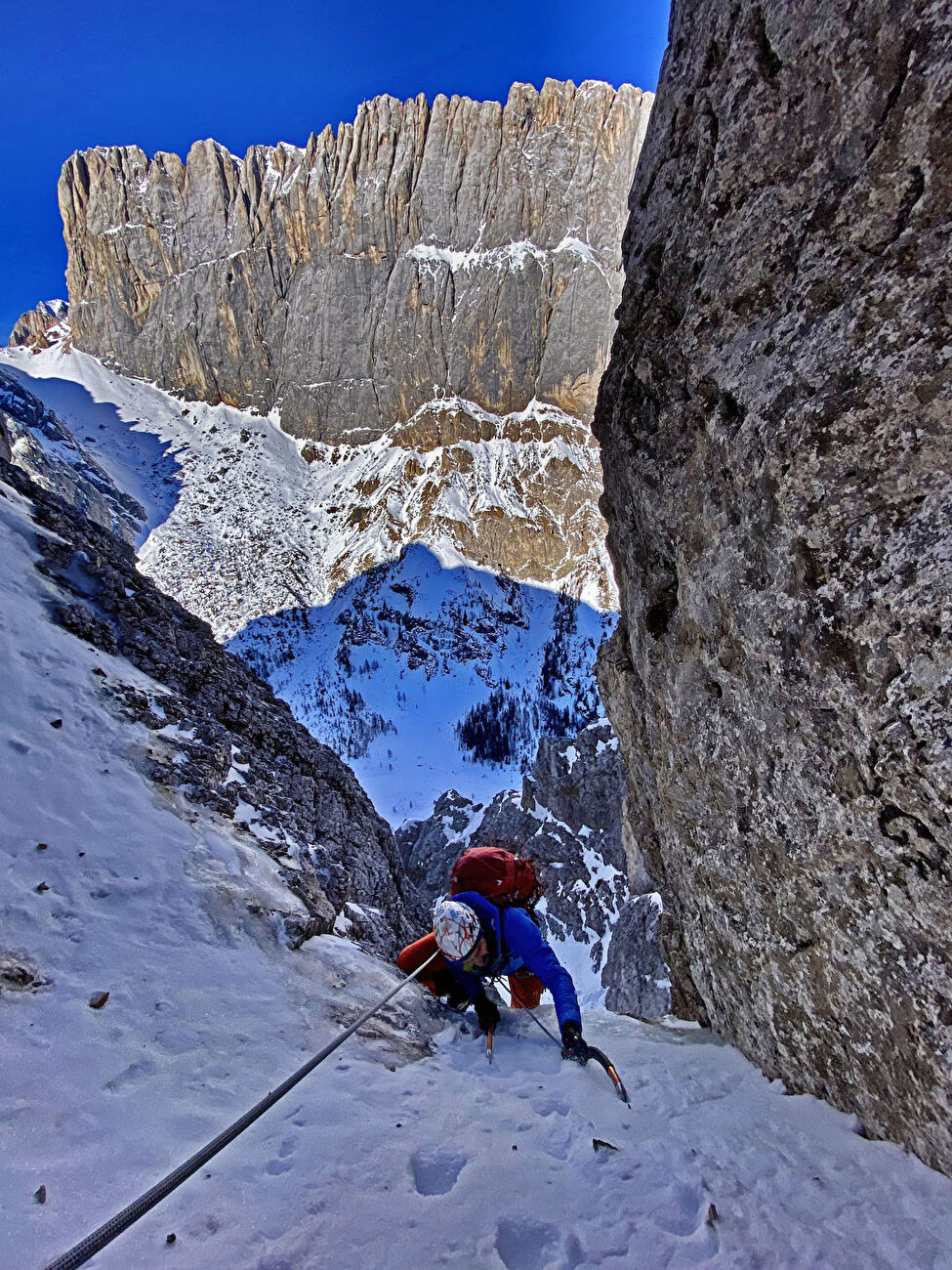 Monte Fop, Dolomiti, Emanuele Andreozzi, Fabio Tamanini, Vaida Vaivadaite