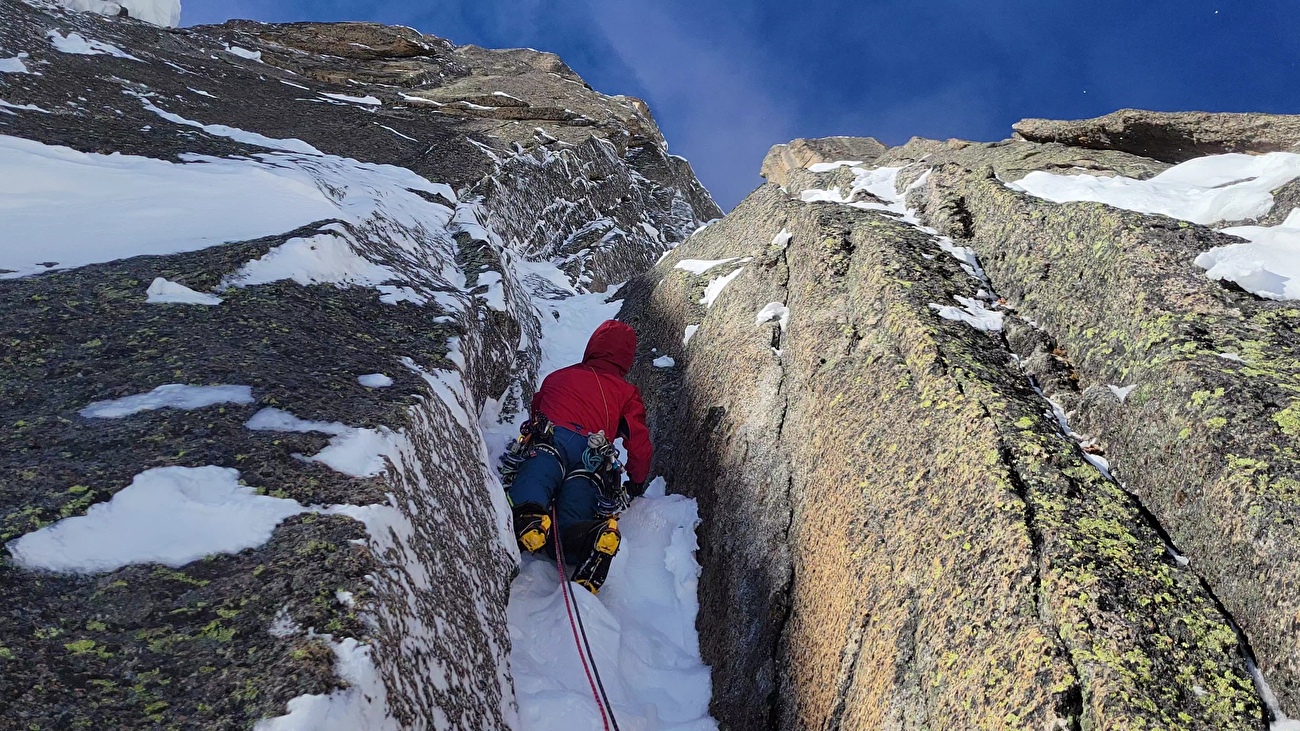 Aiguille du Nantillon, Envers des Aiguilles, Monte Bianco, Hypnotic Lain, Oliver Gajewski, Santiago Padrós