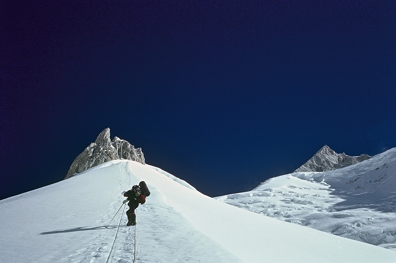 La montagna lucente (Gasherbrum - Der leuchtende Berg), Reinhold Messner, Hans Kammerlander, Werner Herzog
