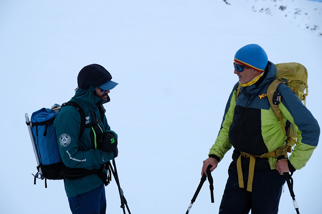 Traversata scialpinistica delle Alpi Marittime fra Cuneo e Nizza