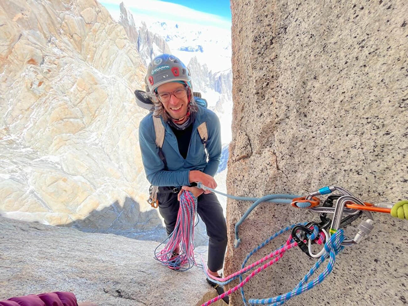 Via Afanassieff, Fitz Roy, Patagonia, Chiara Gusmeroli, Matteo De Zaiacomo