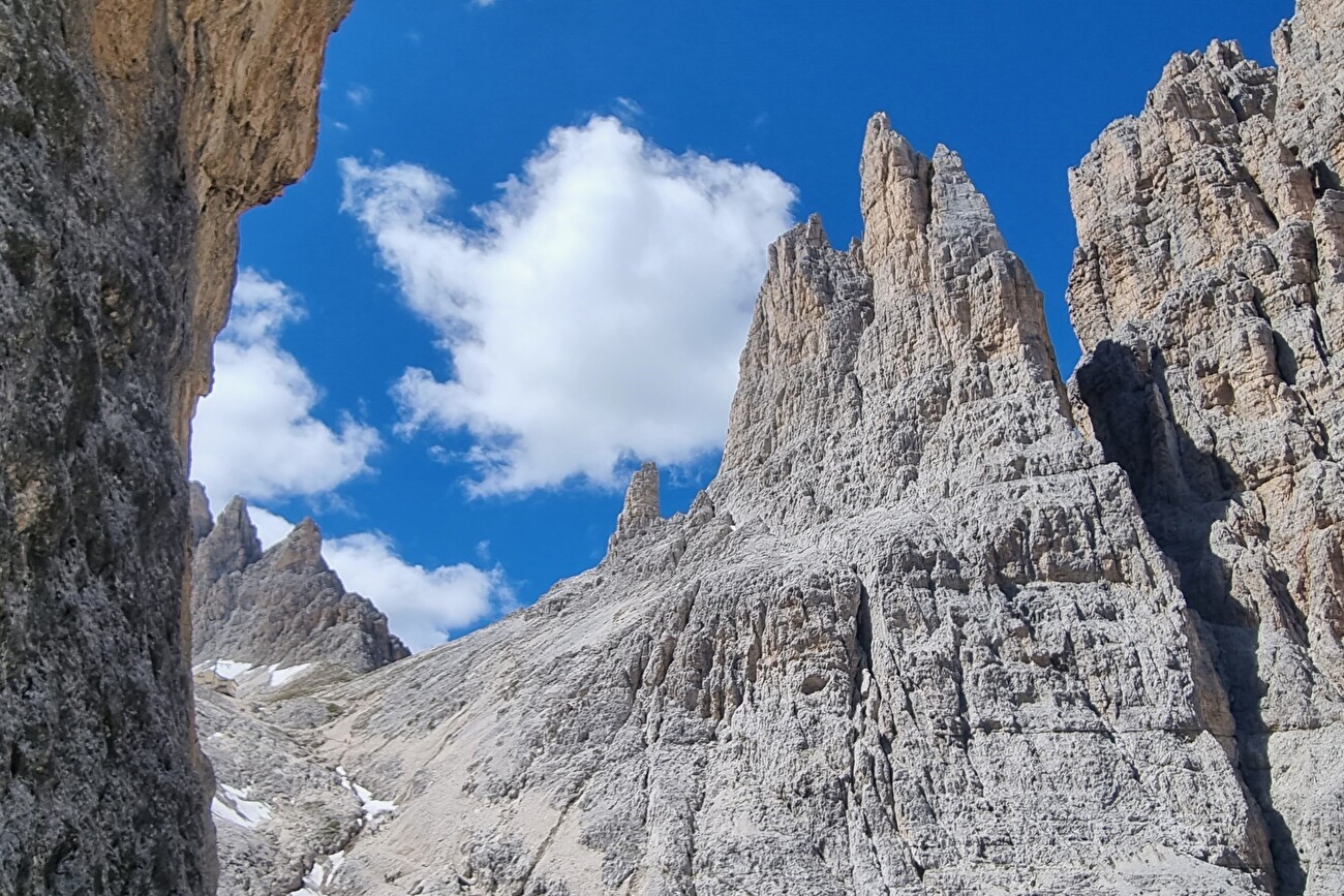 Punta Emma, Catinaccio, Dolomiti, Luca Giupponi, Rolando Larcher