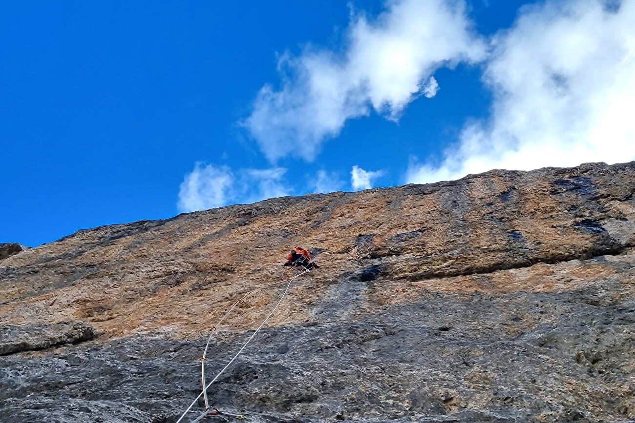 Punta Emma, Catinaccio, Dolomiti, Luca Giupponi, Rolando Larcher