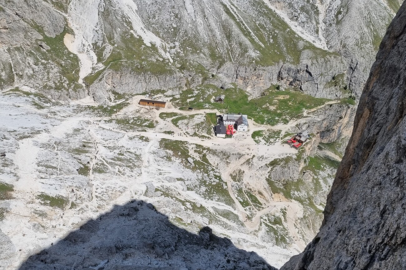 Punta Emma, Rosengarten, Dolomites, Luca Giupponi, Rolando Larcher
