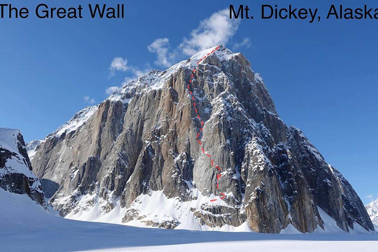 Mt. Dickey Alaska, Tom Livingstone, Gašper Pintar