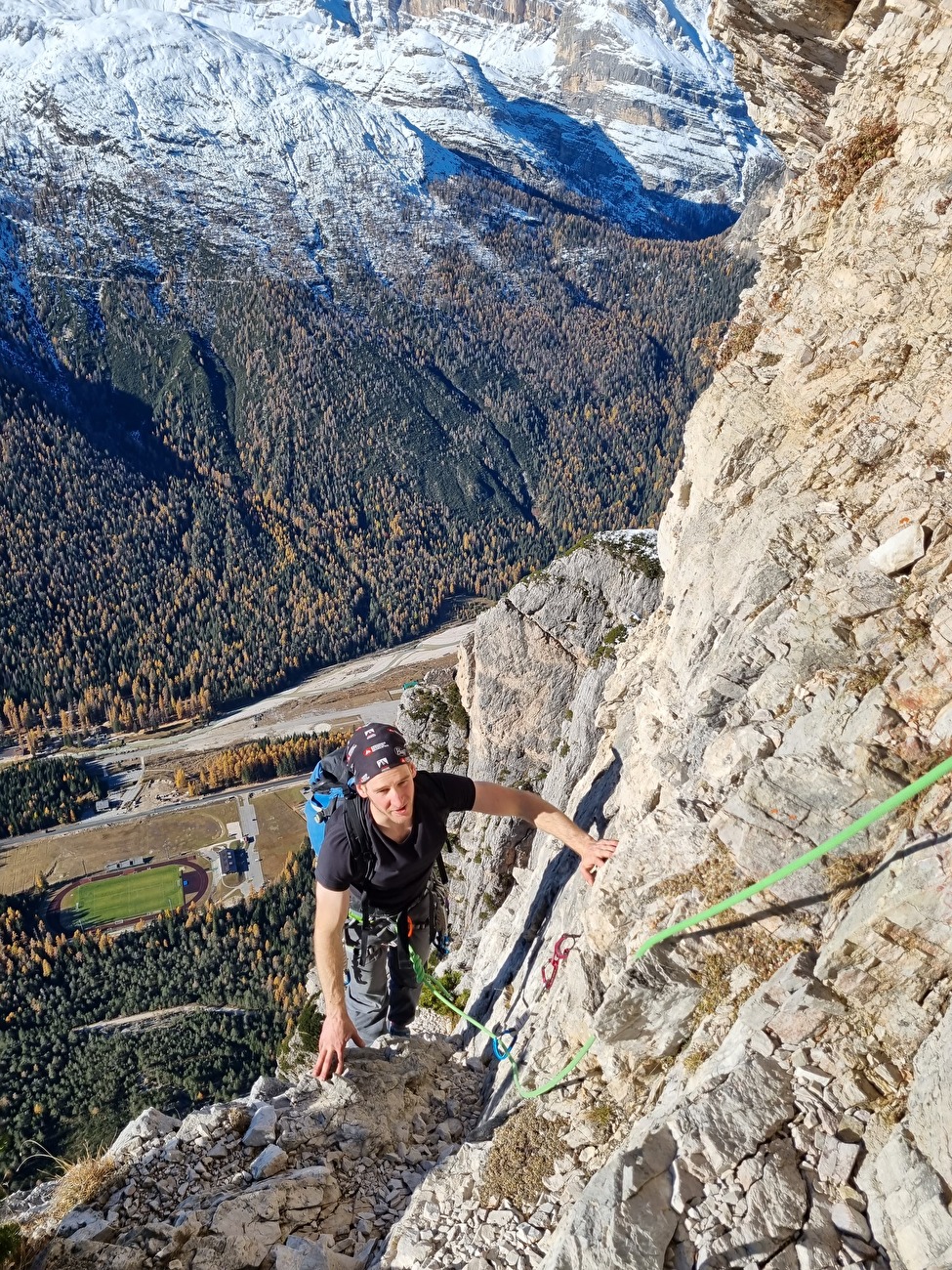 Spigolo Jori Punta Fiames Dolomites