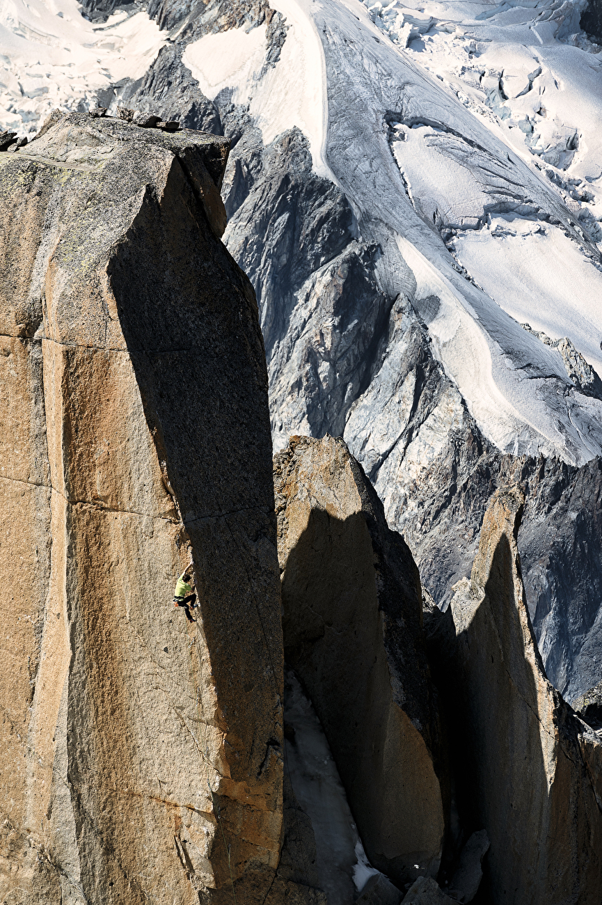 Arête des Cosmiques, Aiguille du Midi, Mont Blanc, Emiliyan Kolevski, Victor Varoshkin