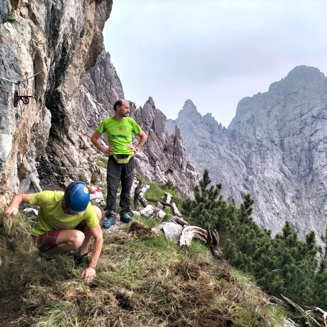 Via degli Scoiattoli, Burel, Schiara, Dolomiti