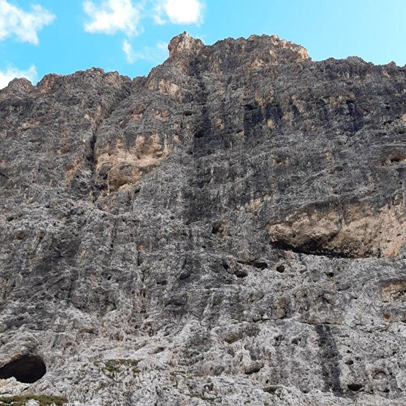 Mal di Destra, Croda dell'Alpe, Molignon, Catinaccio, Dolomiti, Walter Gebert, Luca Veneri 