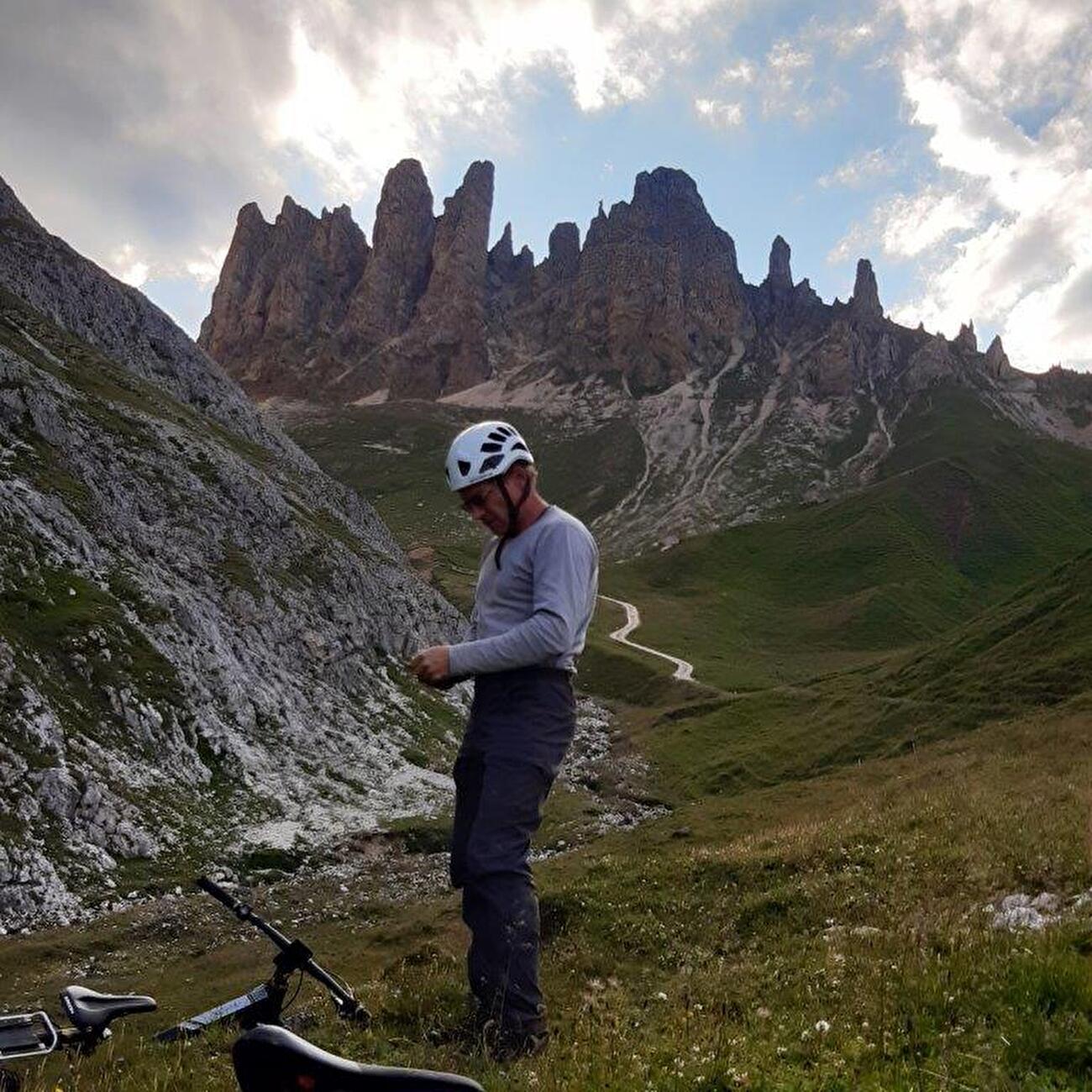 Mal di Destra, Croda dell'Alpe, Molignon, Rosengarten, Dolomites, Walter Gebert, Luca Veneri 