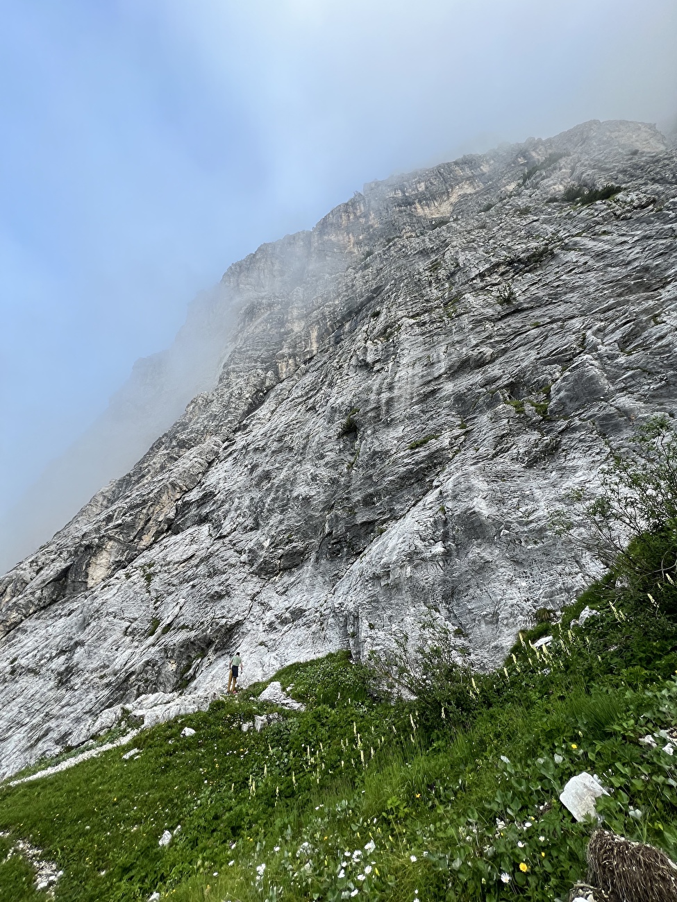 Scalet delle Masenade, Moiazza, Civetta, Dolomiti