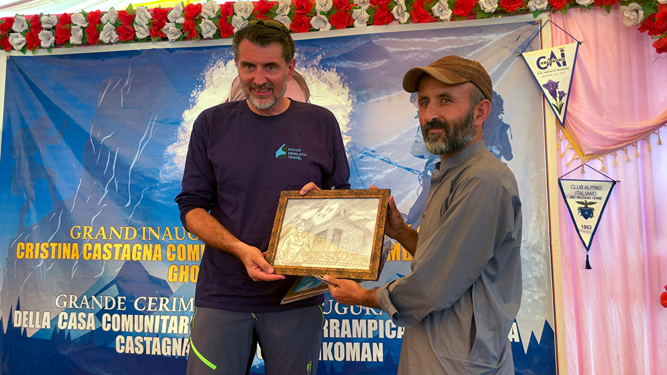 Cristina Castagna Center Pakistan