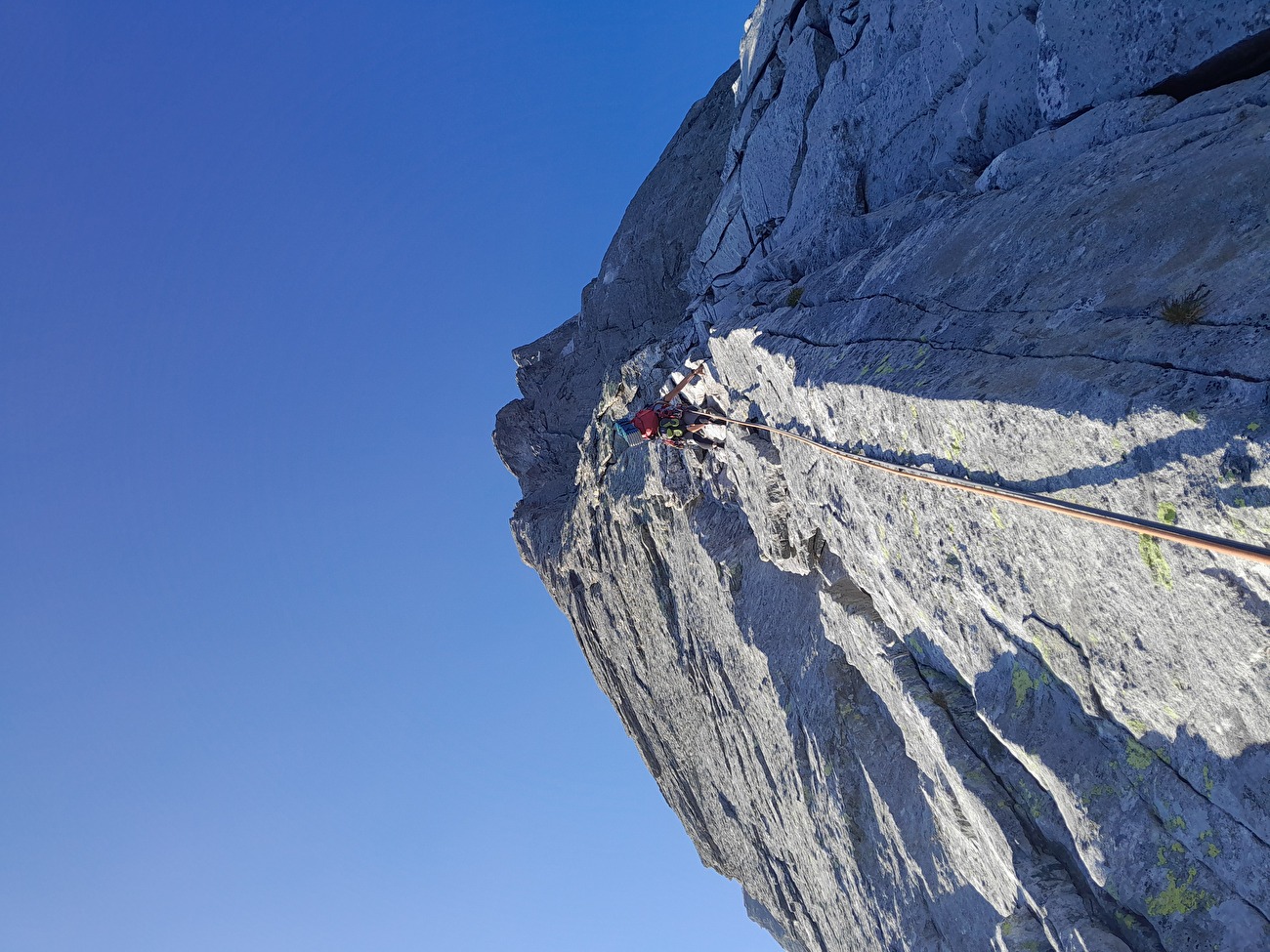 Pizzo Badile Spigolo Nord, Dario Bertoletti, Sara Capelli