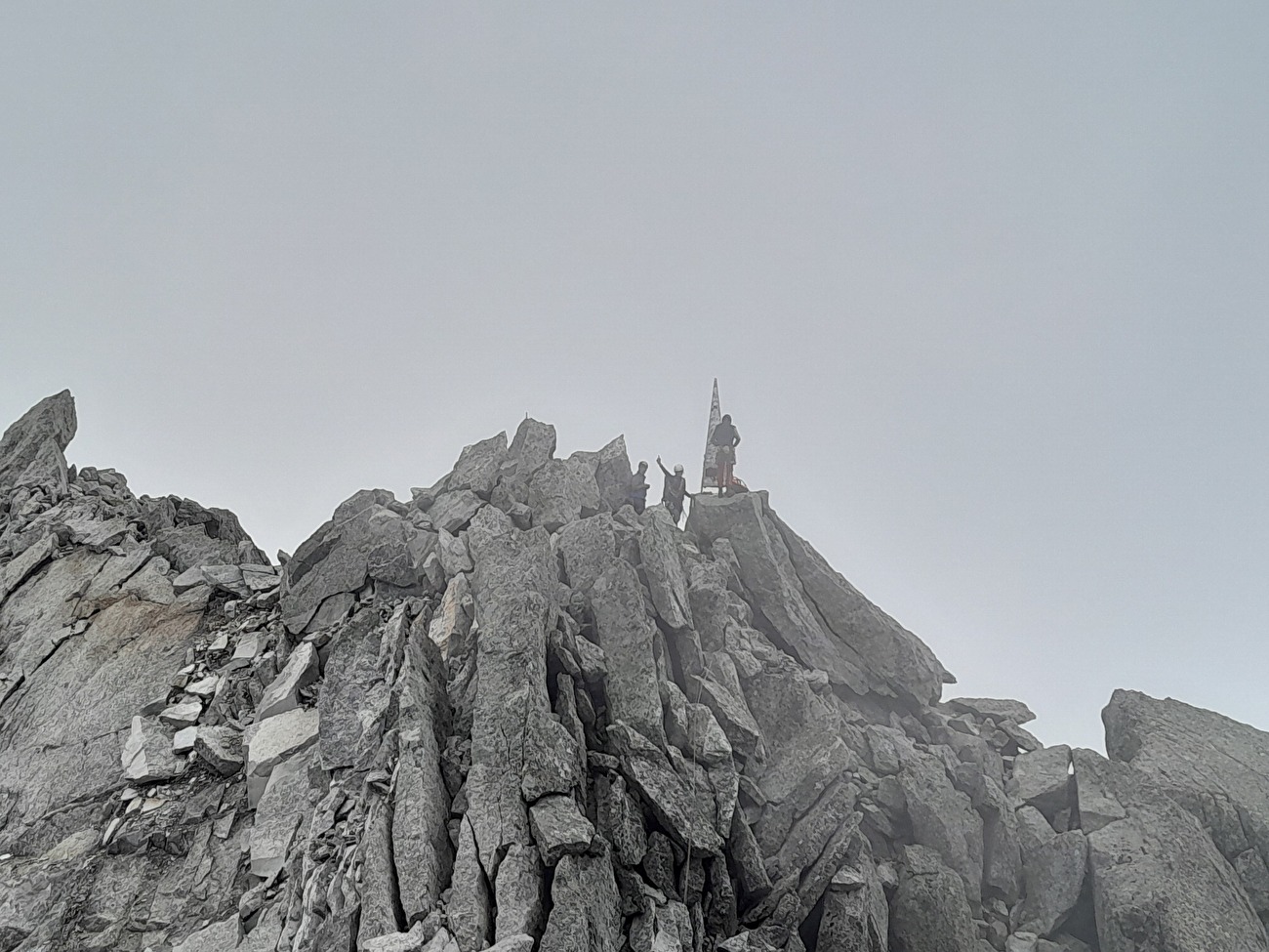 Pizzo Badile Spigolo Nord, Dario Bertoletti, Sara Capelli
