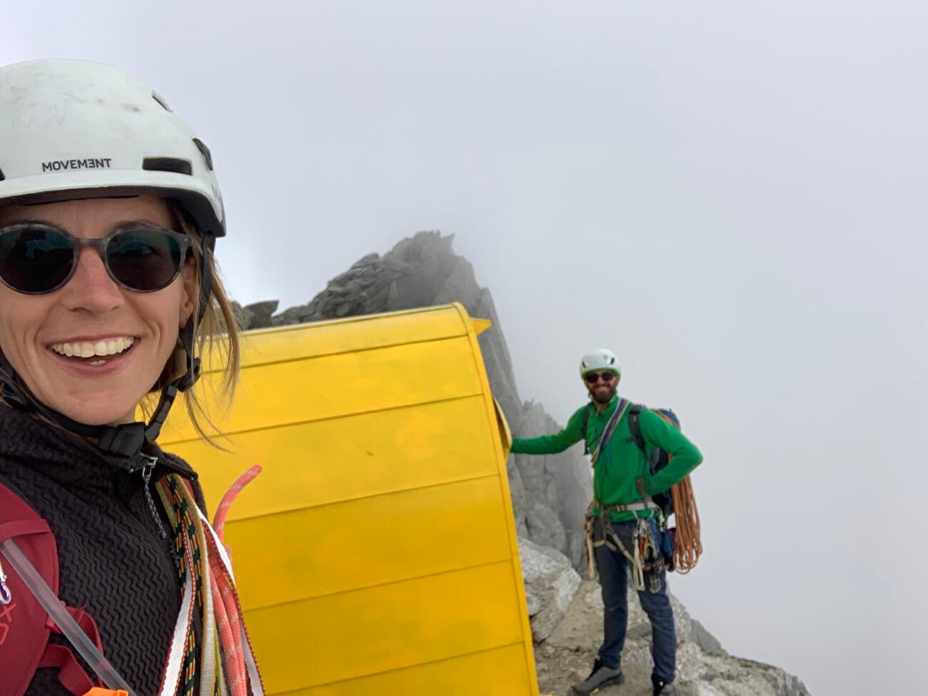 Pizzo Badile Spigolo Nord, Dario Bertoletti, Sara Capelli
