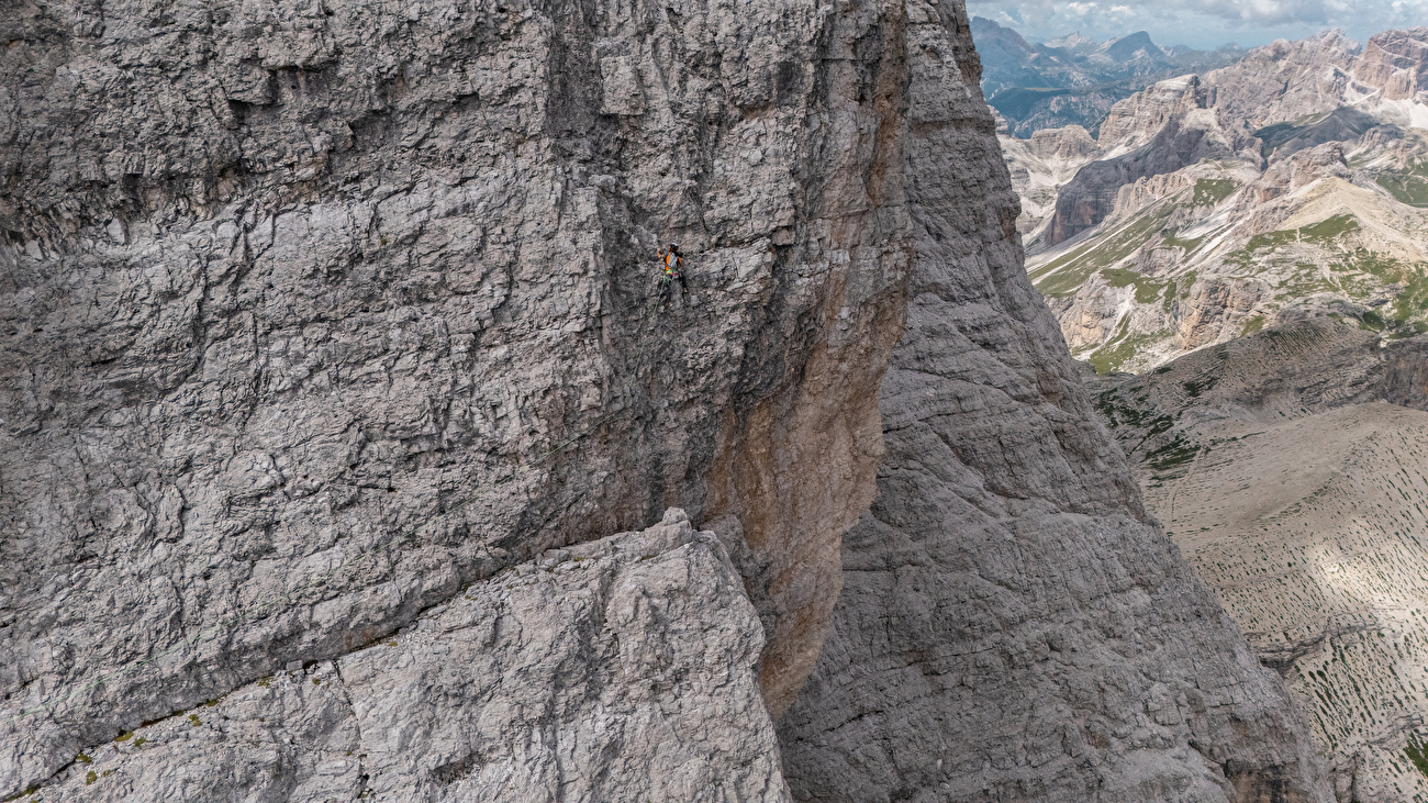 Dani Arnold, Simon Gietl, Dolomiti di Sesto, SextenDoloExtrem, Cima Una, Croda dei Toni, Cima Grande di Lavaredo
